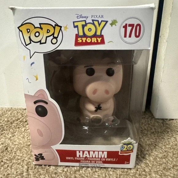 Funko Toys Funko Pop Disney Pixar Toy Story Hamm Vinyl